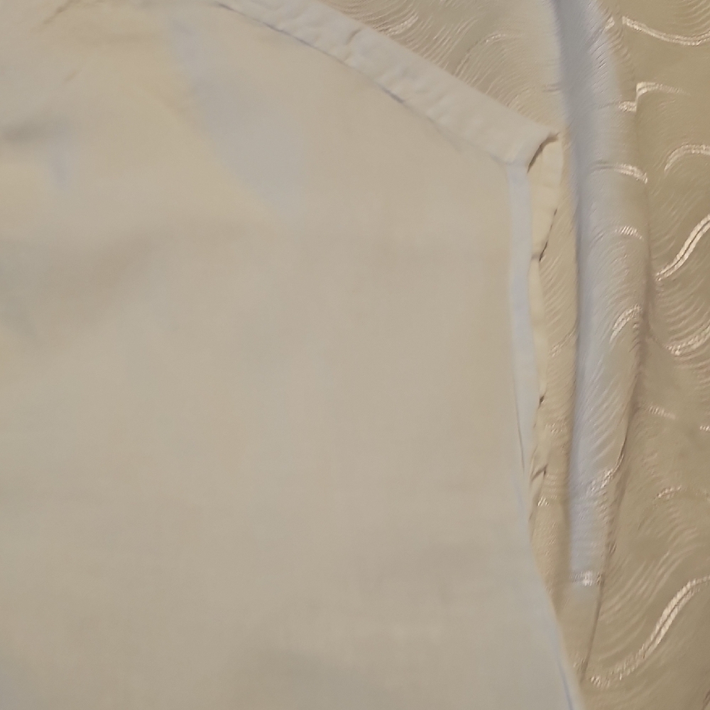 House of Harlow 1960 White Sleeveless Blouse Womans Small 100% Linen - Picture 5 of 11